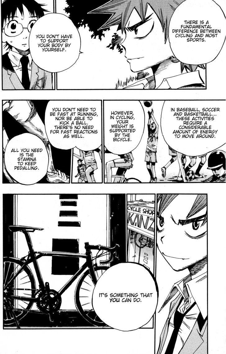 Yowamushi Pedal - Vol.2 Chapter 14 : Souhoku High Bicycle Racing Club