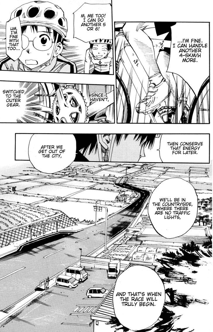 Yowamushi Pedal - Vol.3 Chapter 17 : The Welcome Race Begins