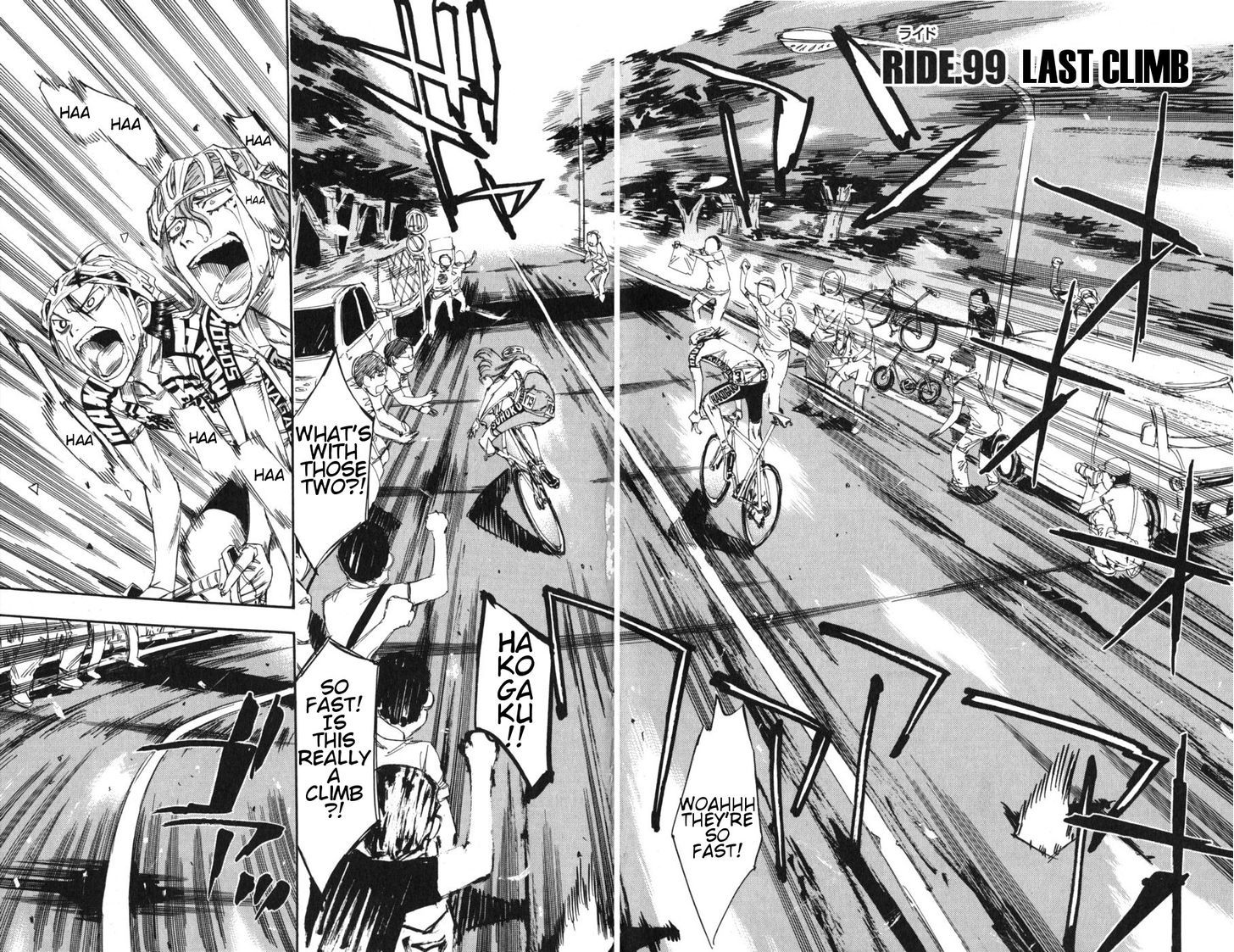 Yowamushi Pedal - Vol.12 Chapter 99 : Last Climb