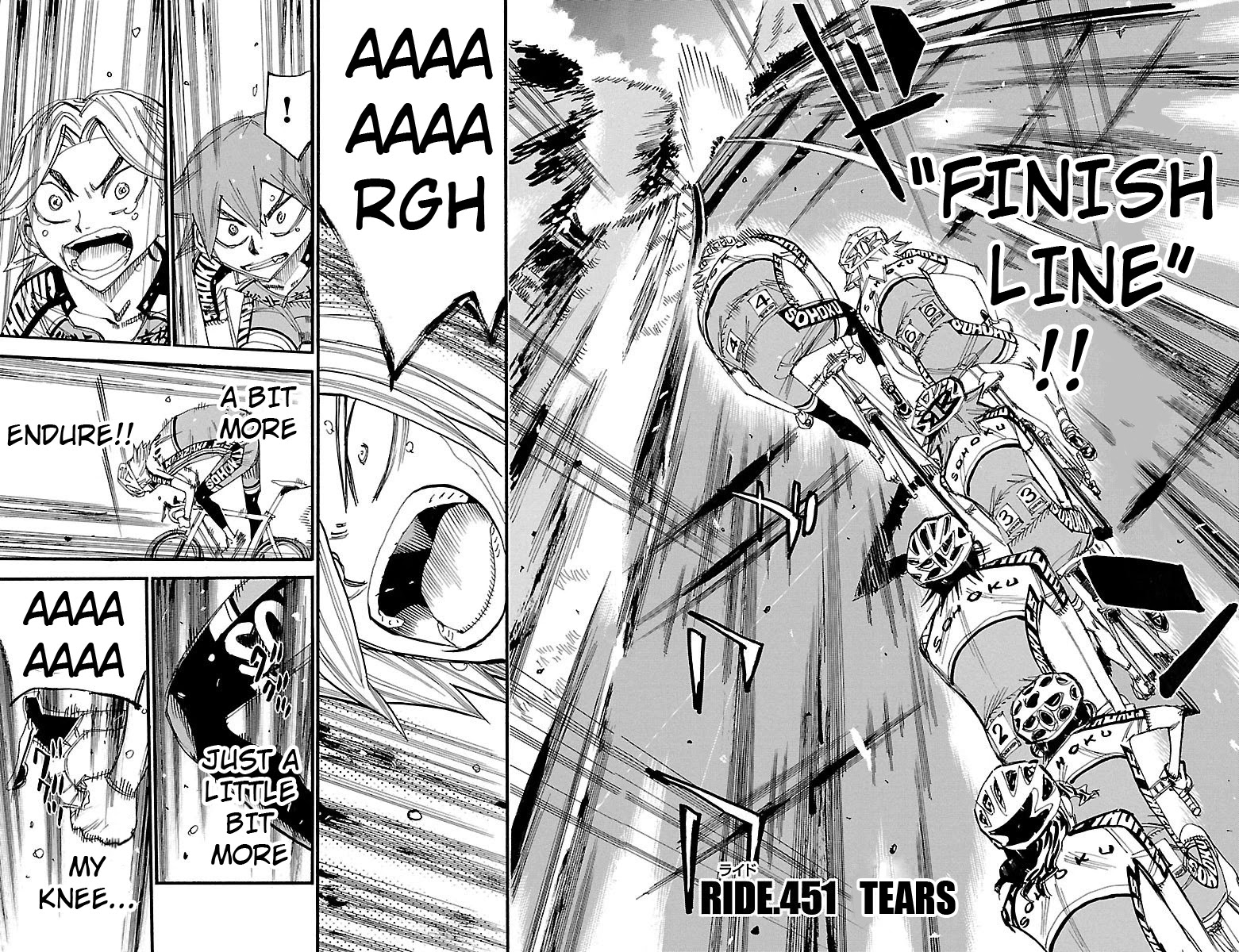 Yowamushi Pedal - Chapter 451: Tears