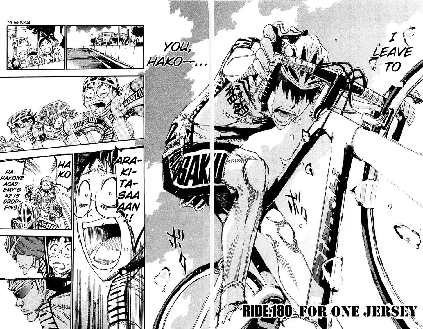 Yowamushi Pedal - Vol.21 Chapter 180 : For One Jersey