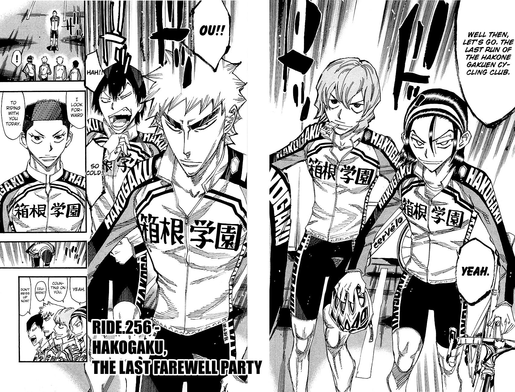 Yowamushi Pedal - Chapter 256 : Hakogaku, The Last Farewell Party