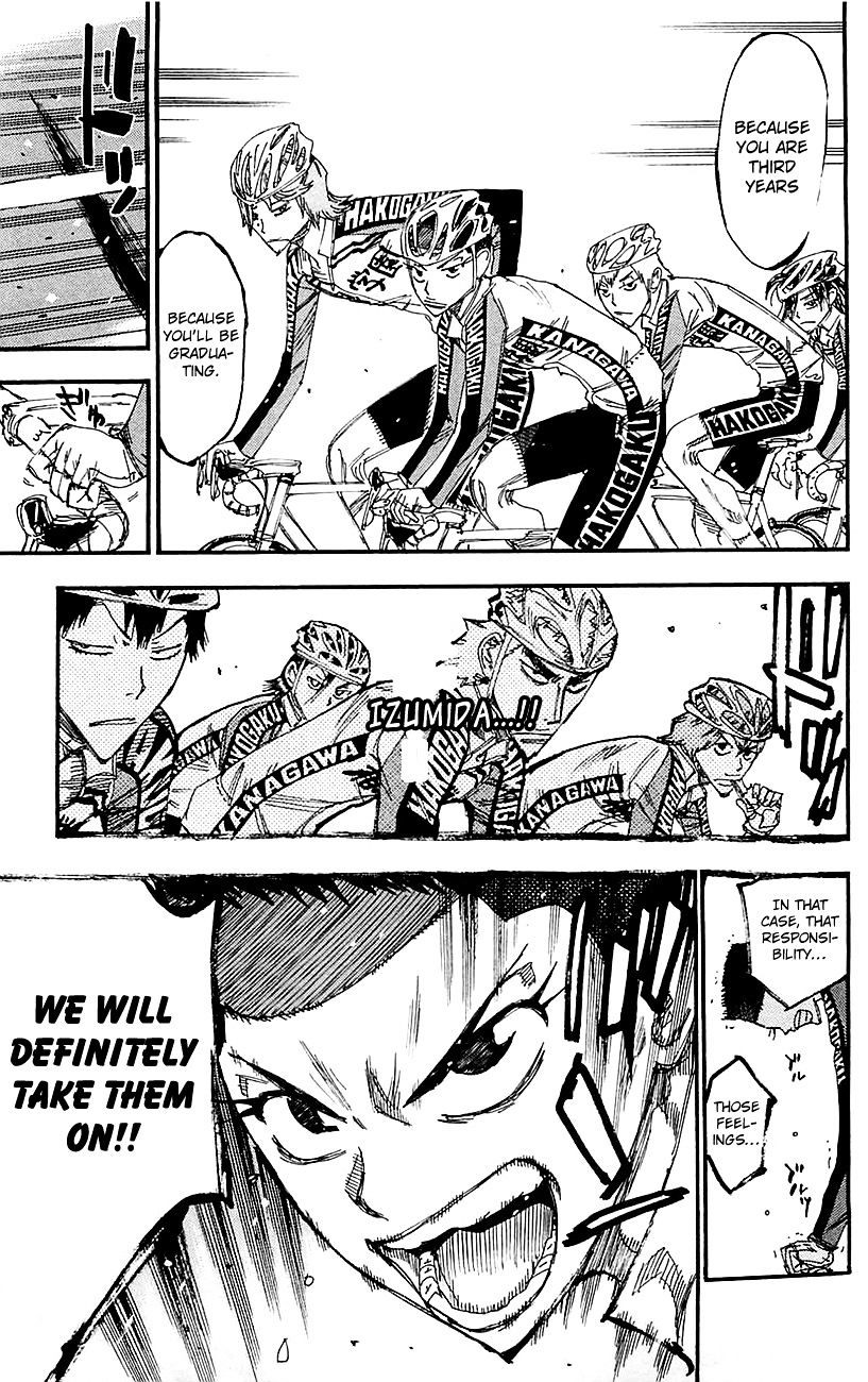 Yowamushi Pedal - Chapter 256 : Hakogaku, The Last Farewell Party