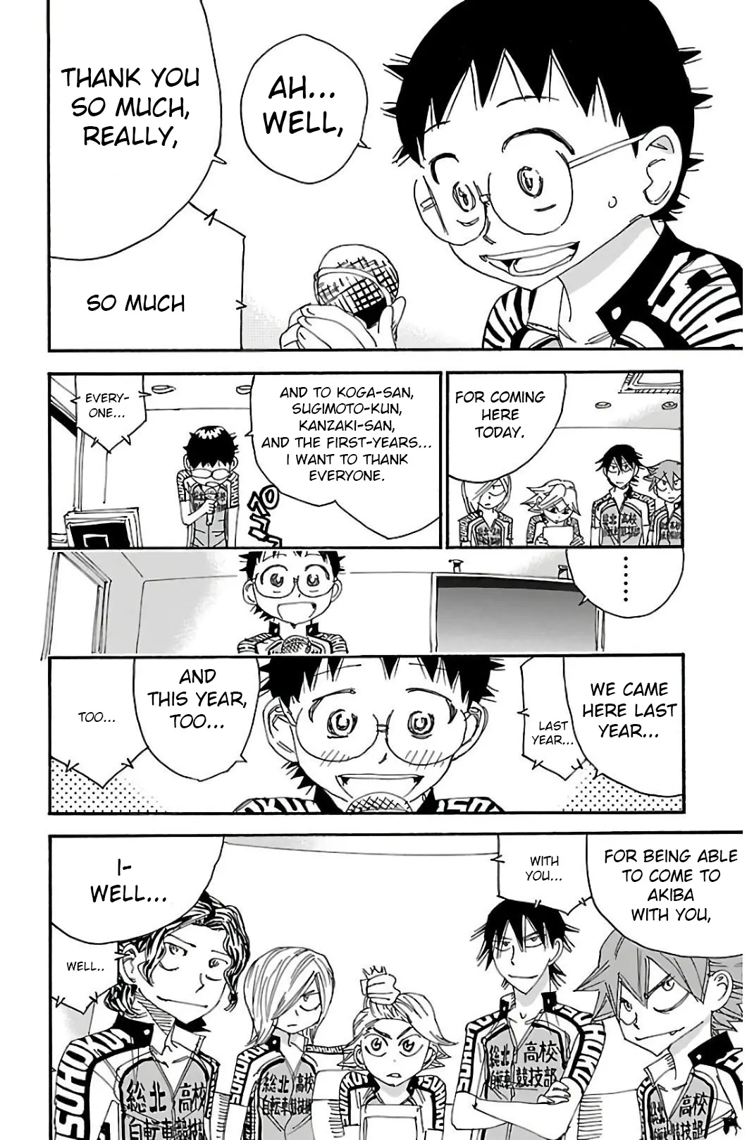 Yowamushi Pedal - Vol.64 Chapter 545: The Second Inter High's Special Stage