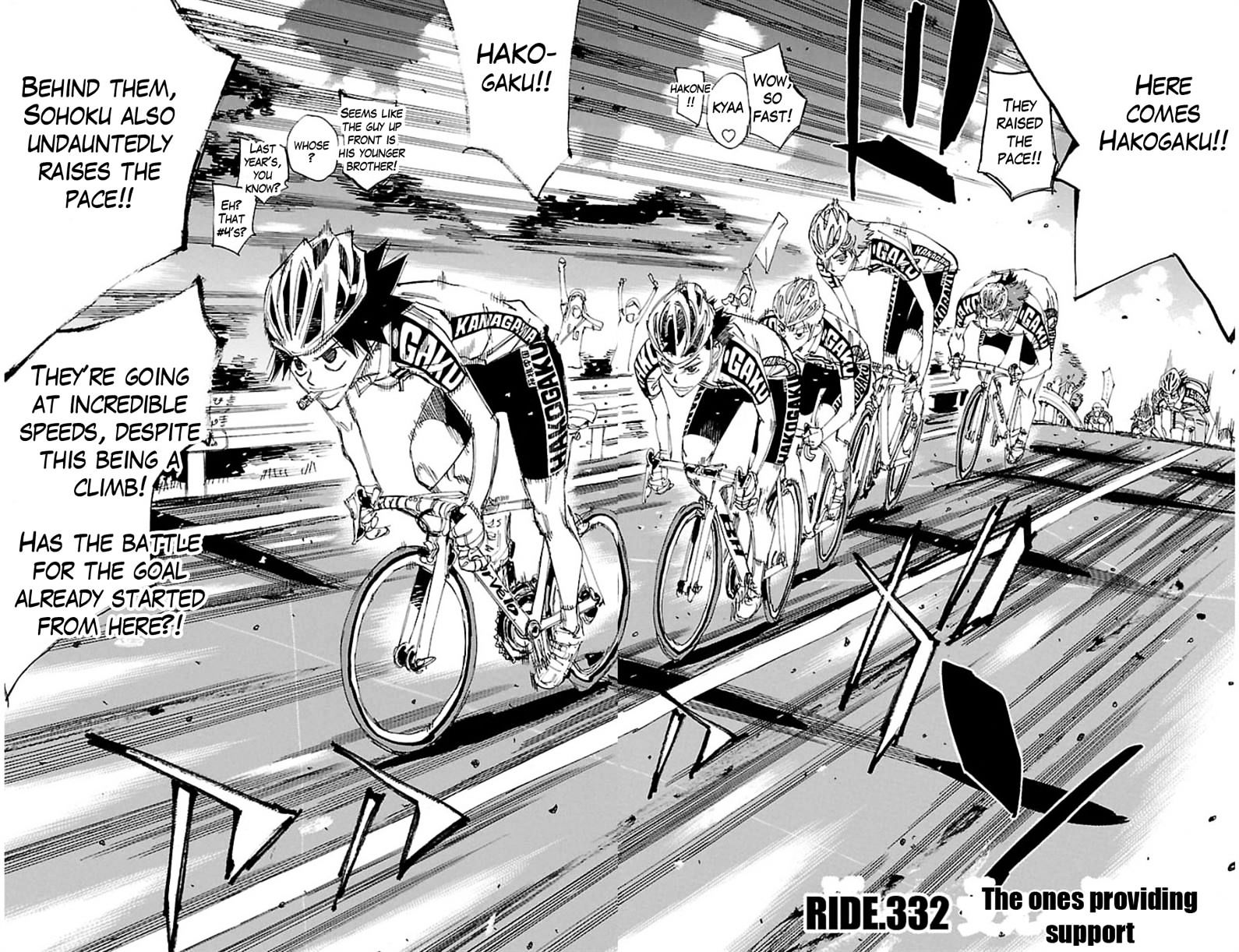 Yowamushi Pedal - Chapter 332