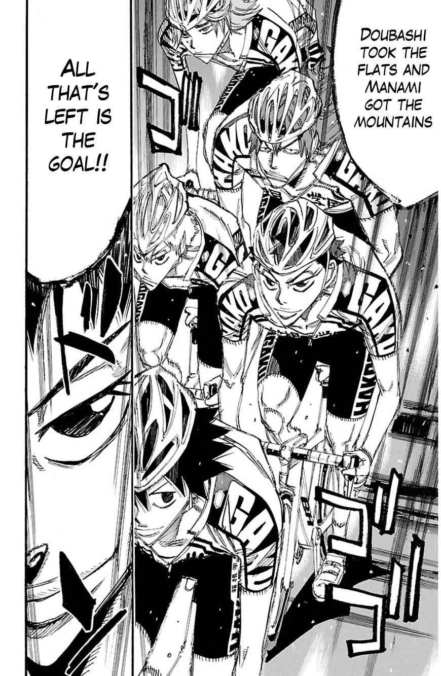 Yowamushi Pedal - Chapter 331 : Looking Up At The Sky