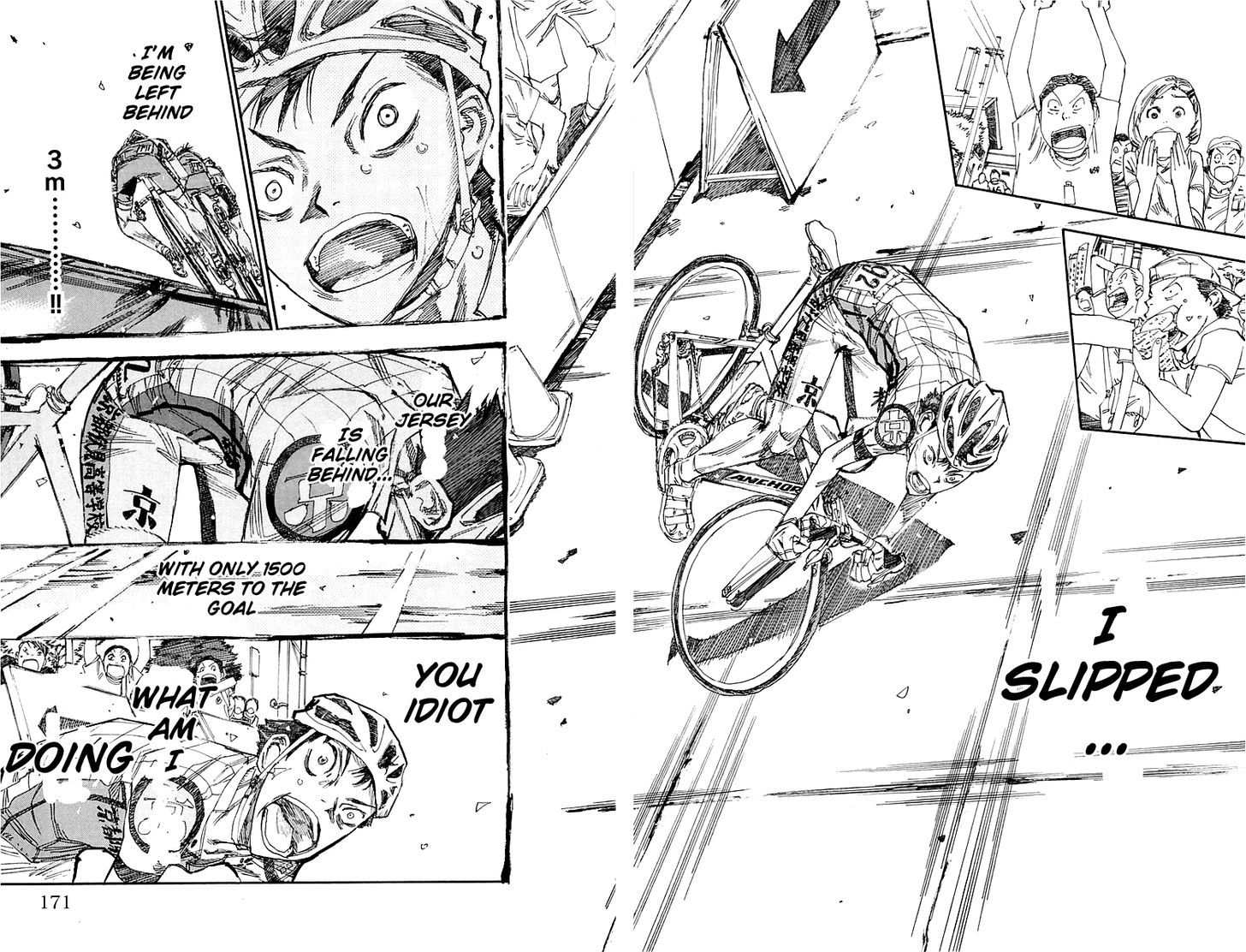 Yowamushi Pedal - Vol.17 Chapter 145 : The 3 Meters Of Perseverance