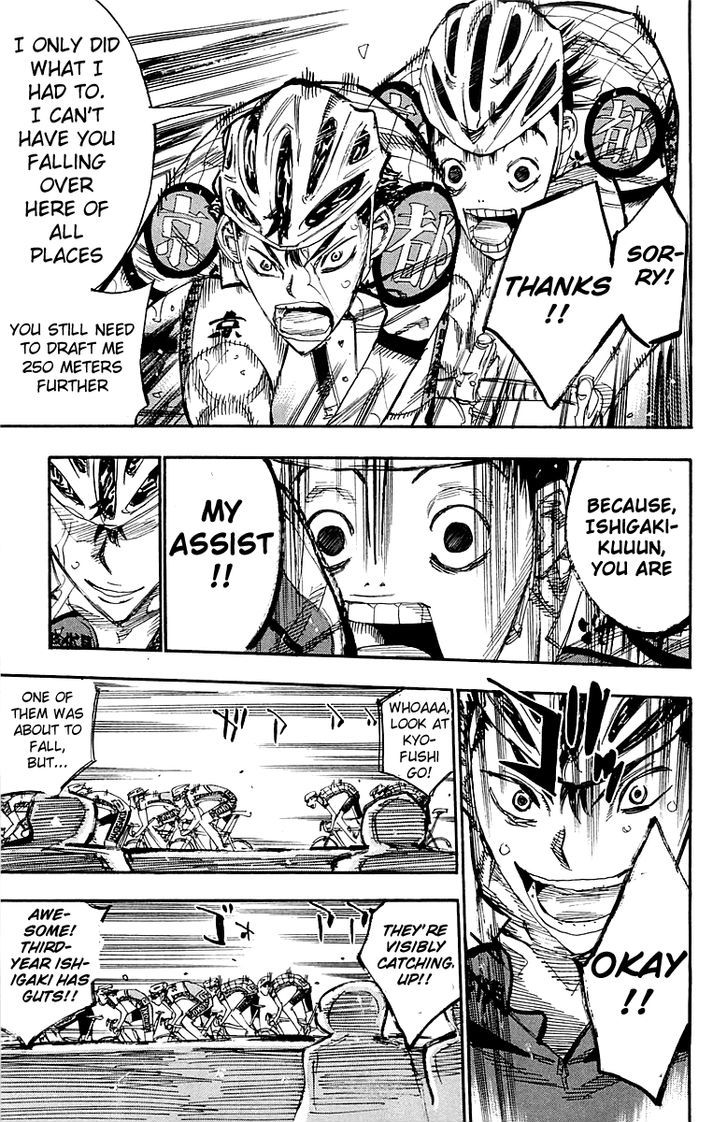 Yowamushi Pedal - Vol.17 Chapter 145 : The 3 Meters Of Perseverance