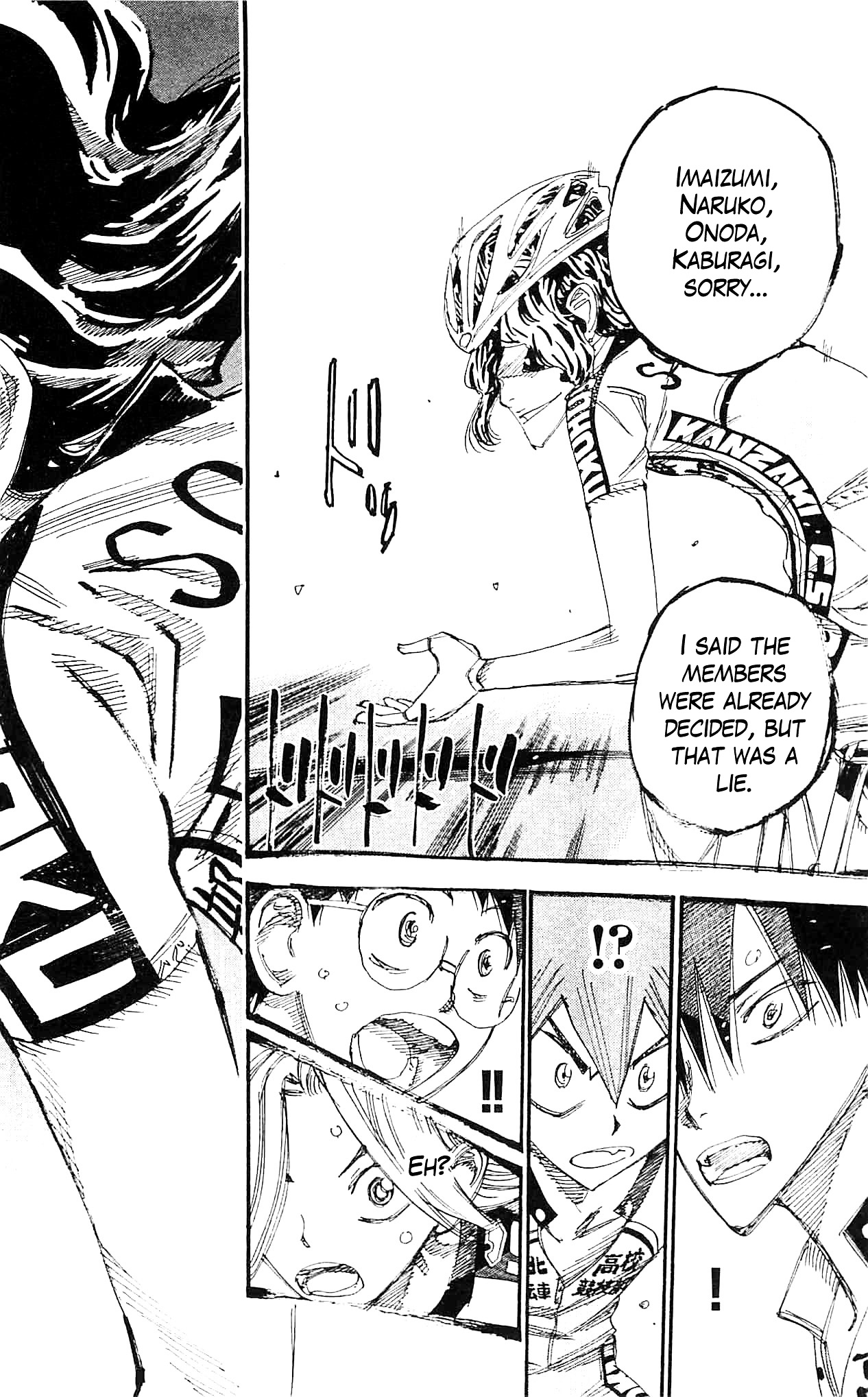 Yowamushi Pedal - Vol.33 Chapter 284 : Teshima S Determination