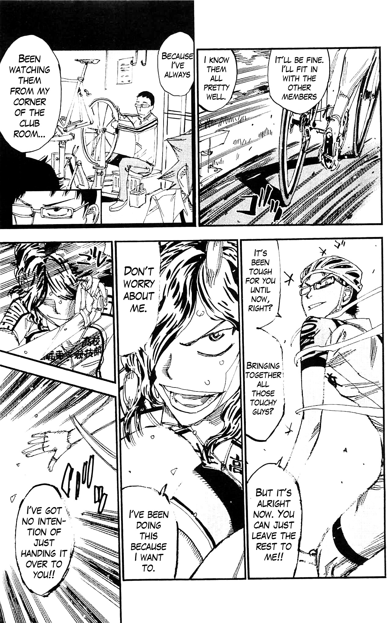 Yowamushi Pedal - Vol.33 Chapter 284 : Teshima S Determination