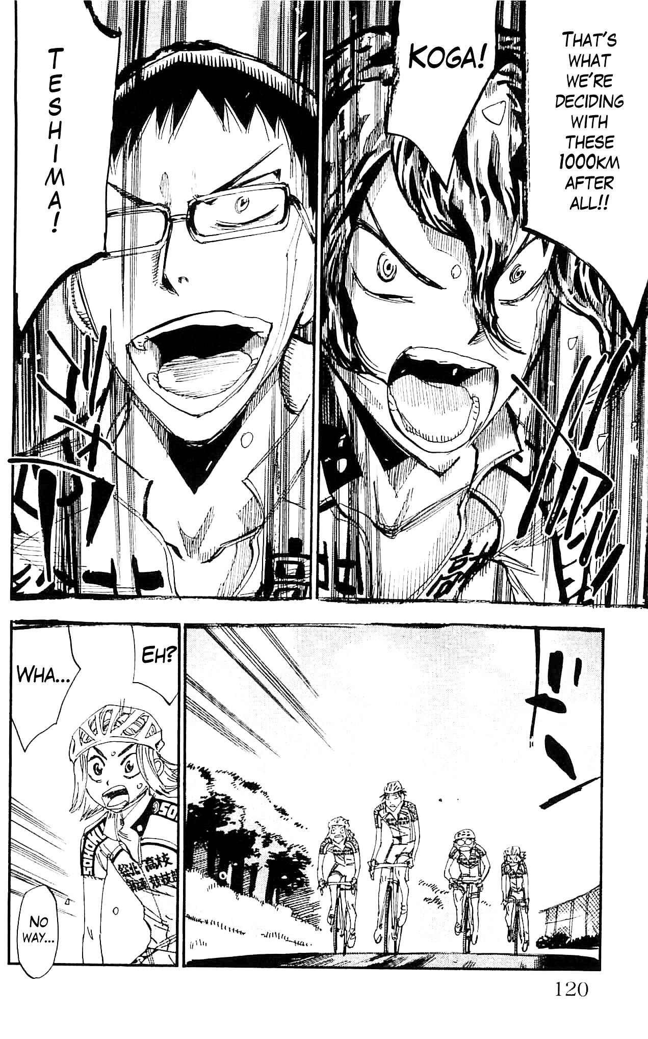 Yowamushi Pedal - Vol.33 Chapter 284 : Teshima S Determination