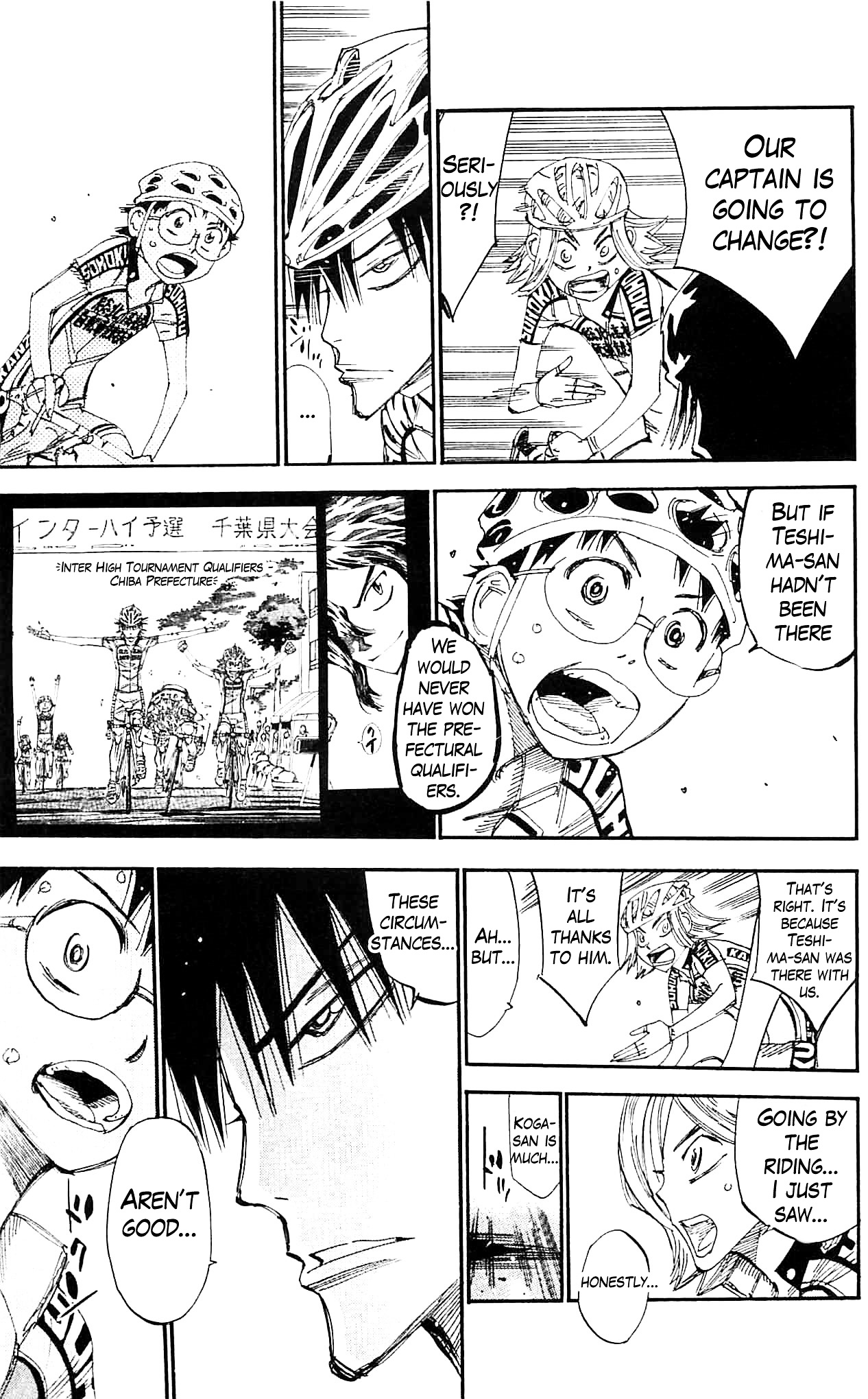 Yowamushi Pedal - Vol.33 Chapter 284 : Teshima S Determination