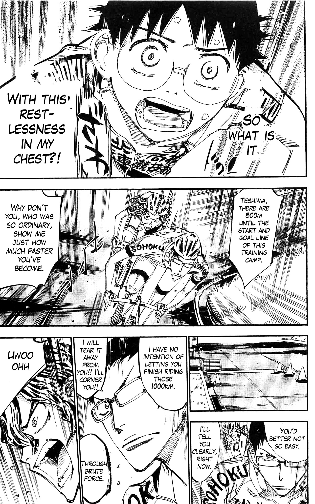 Yowamushi Pedal - Vol.33 Chapter 284 : Teshima S Determination