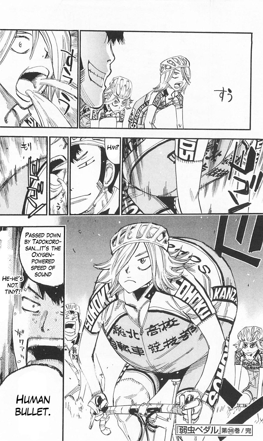 Yowamushi Pedal - Chapter 303 : Sprinter?!