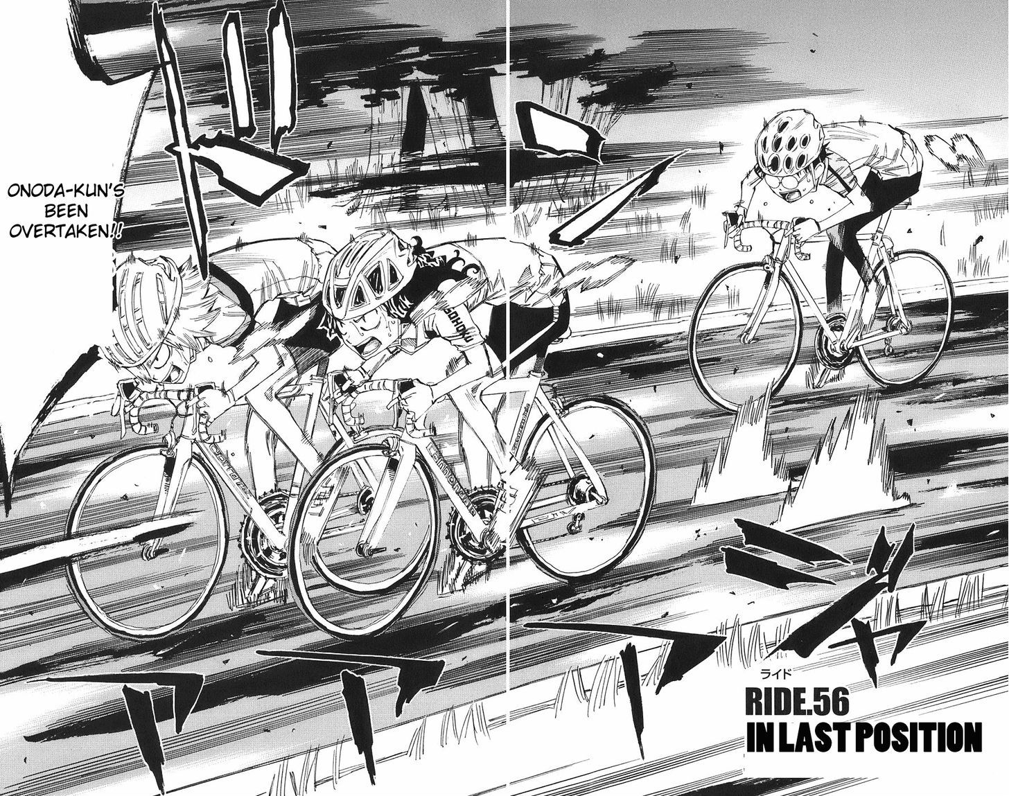 Yowamushi Pedal - Vol.7 Chapter 56 : In Last Position