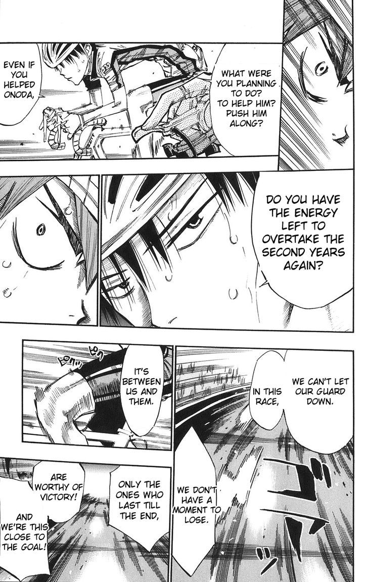 Yowamushi Pedal - Vol.7 Chapter 56 : In Last Position