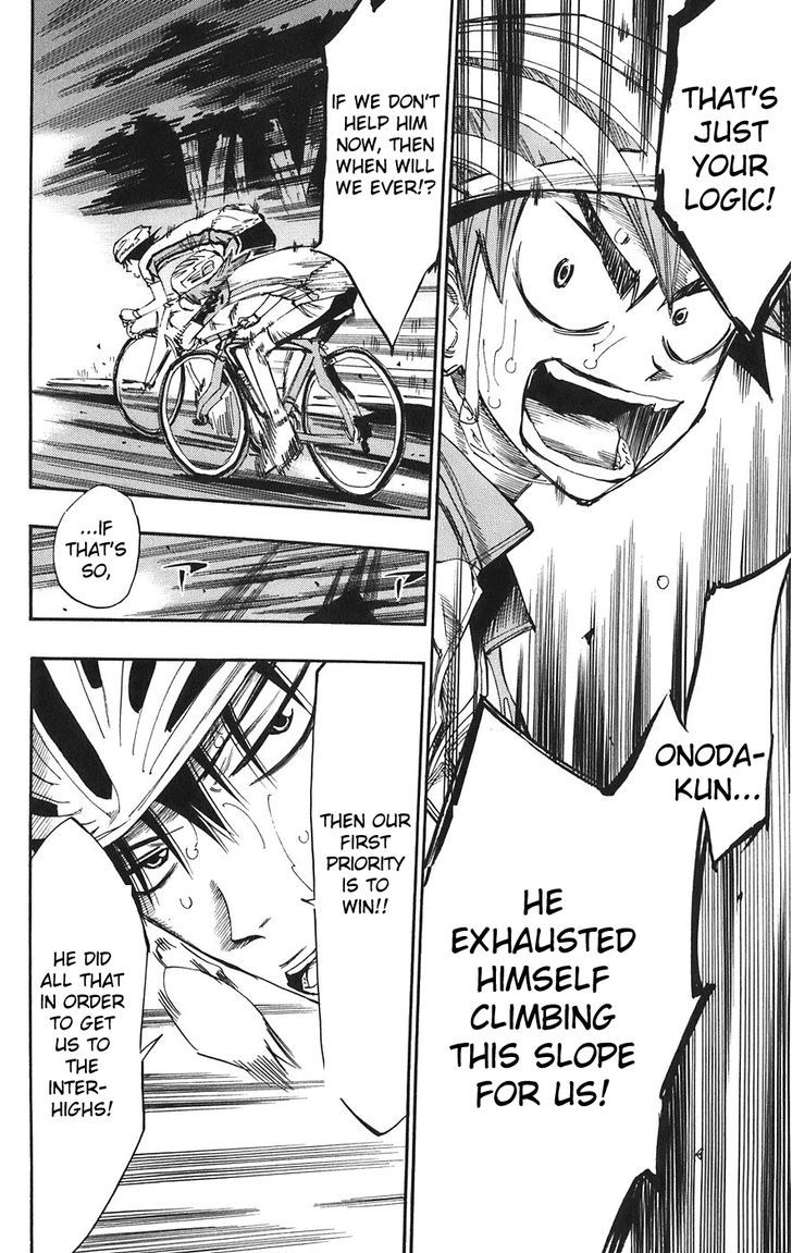 Yowamushi Pedal - Vol.7 Chapter 56 : In Last Position