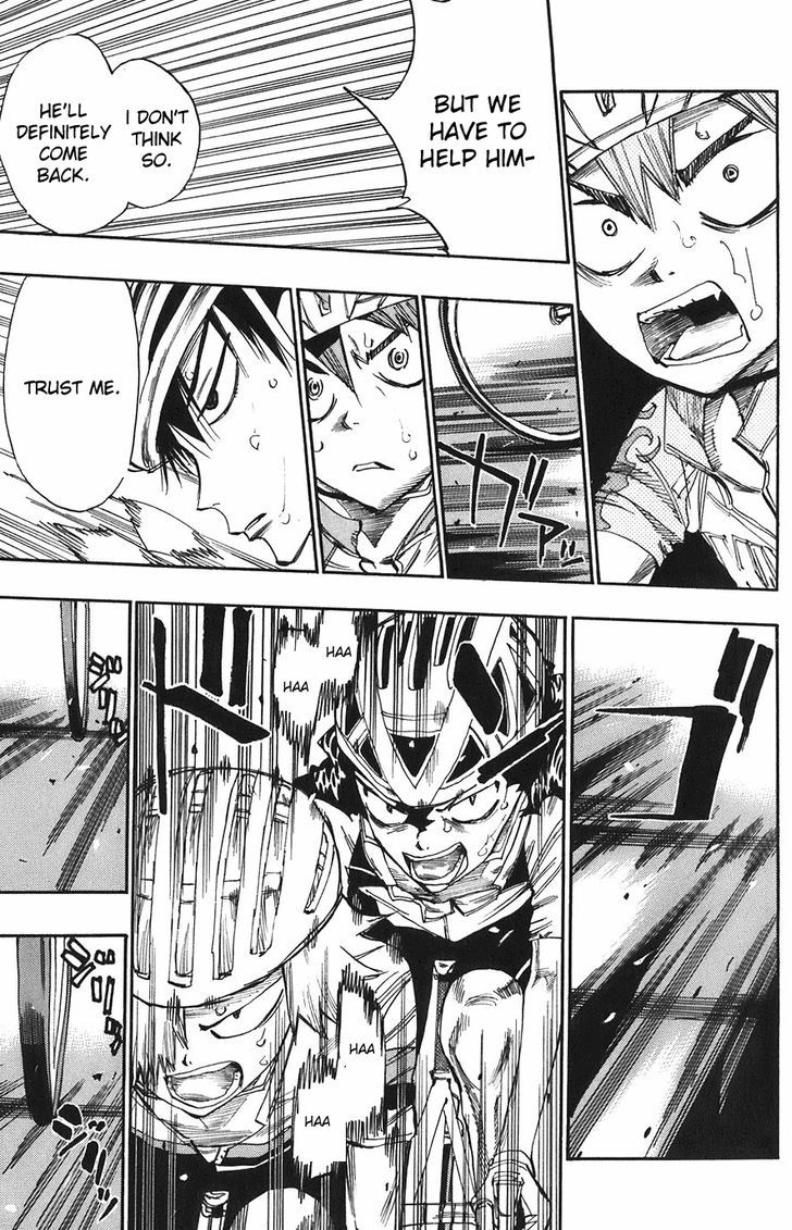 Yowamushi Pedal - Vol.7 Chapter 56 : In Last Position