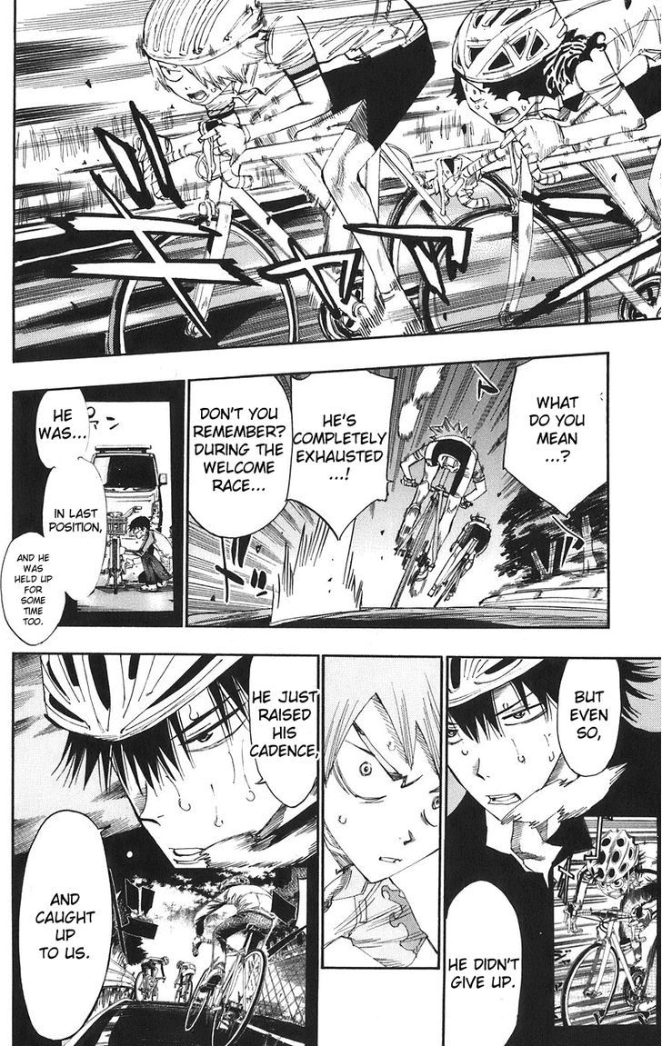 Yowamushi Pedal - Vol.7 Chapter 56 : In Last Position