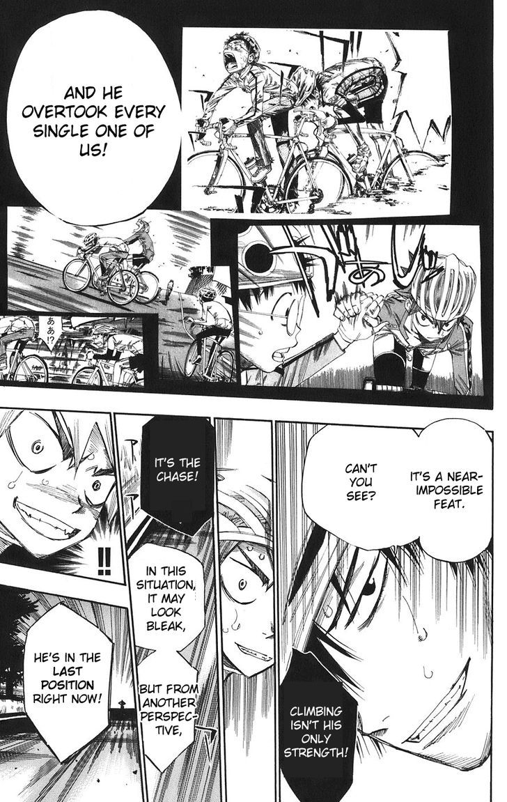 Yowamushi Pedal - Vol.7 Chapter 56 : In Last Position