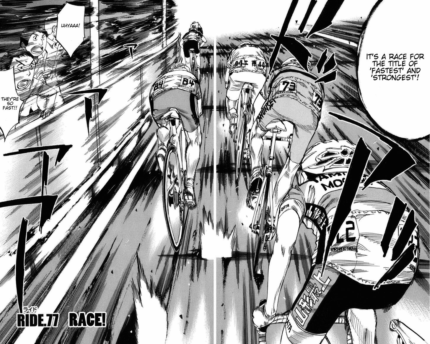 Yowamushi Pedal - Vol.9 Chapter 77 : Race!