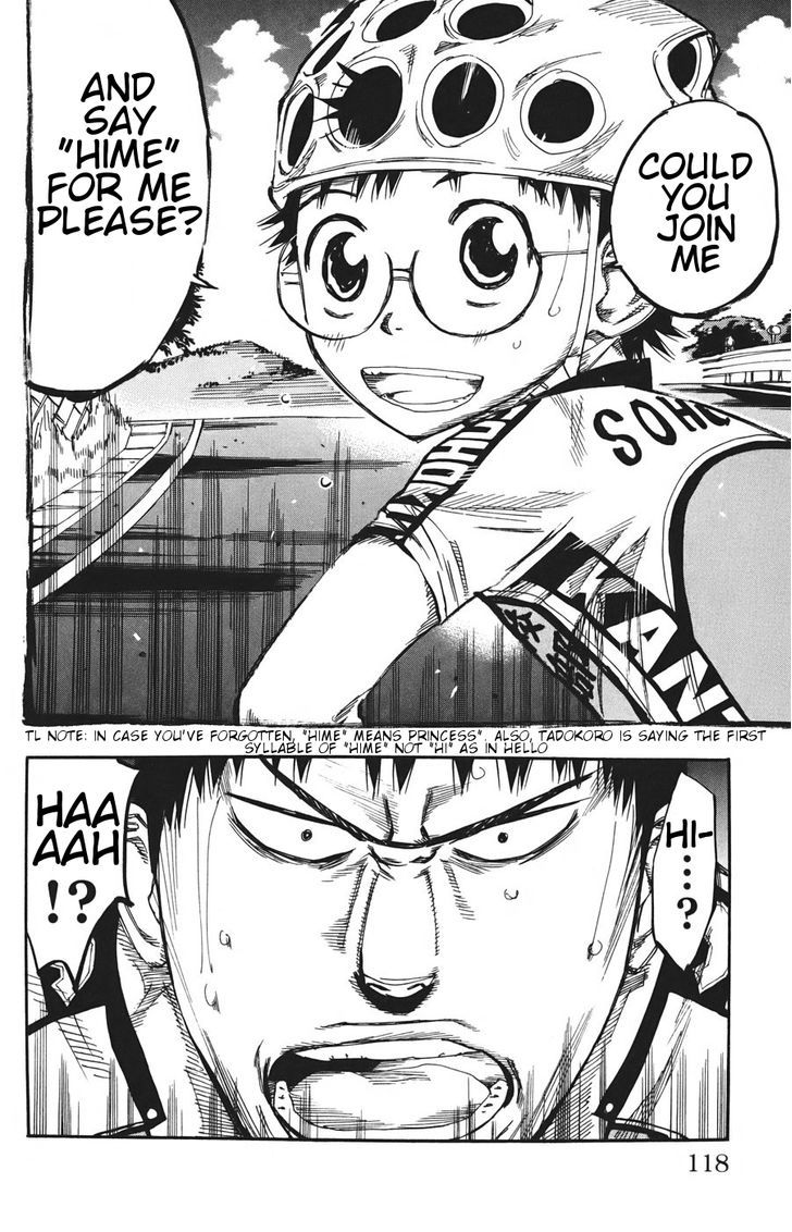 Yowamushi Pedal - Vol.14 Chapter 116 : Here Comes Sakamichi