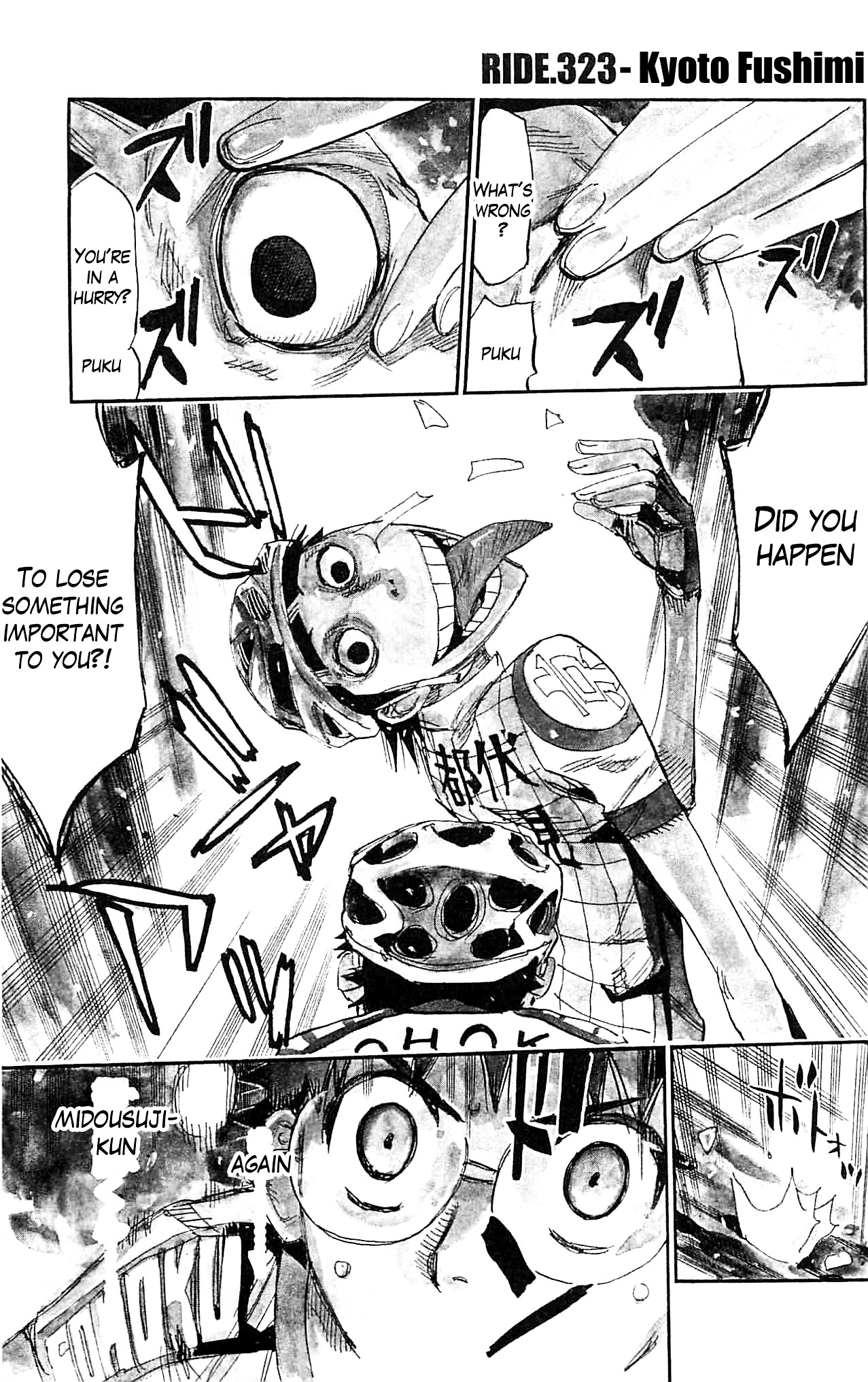 Yowamushi Pedal - Vol.38 Chapter 323 : Kyoto Fushimi