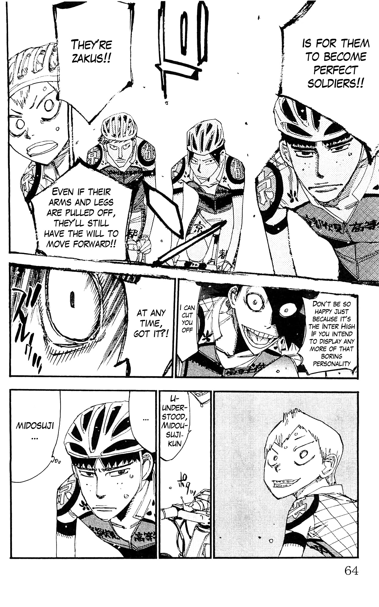 Yowamushi Pedal - Vol.38 Chapter 323 : Kyoto Fushimi