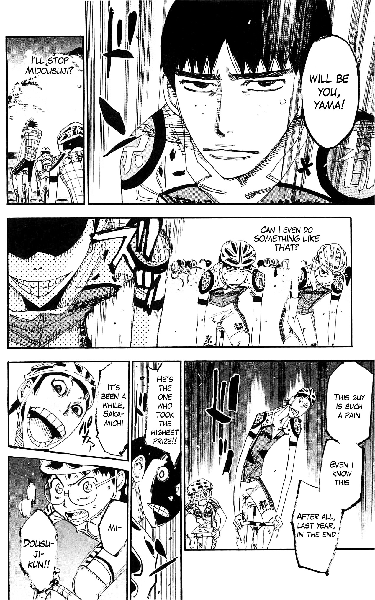 Yowamushi Pedal - Vol.38 Chapter 323 : Kyoto Fushimi