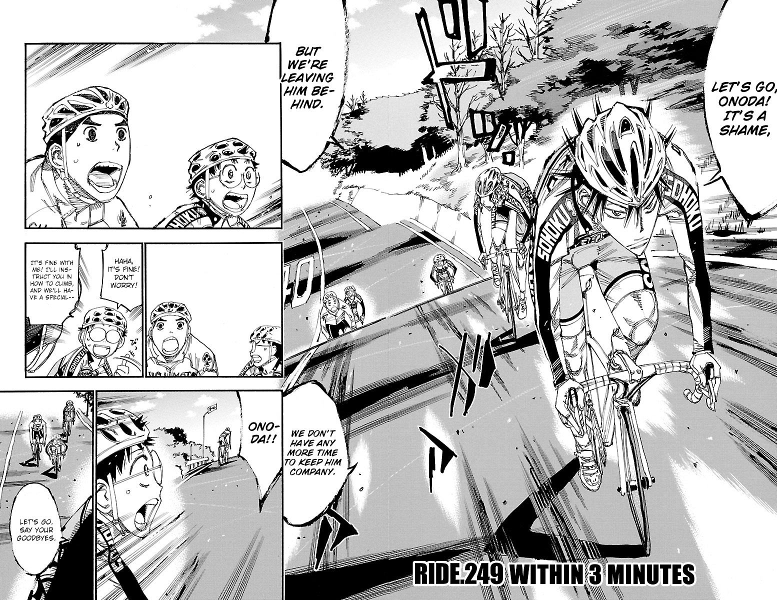 Yowamushi Pedal - Chapter 249 : Within 3 Minutes