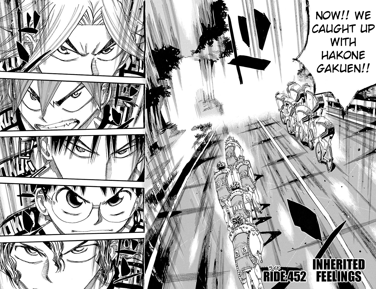 Yowamushi Pedal - Vol.53 Chapter 452: Inherited Feelings