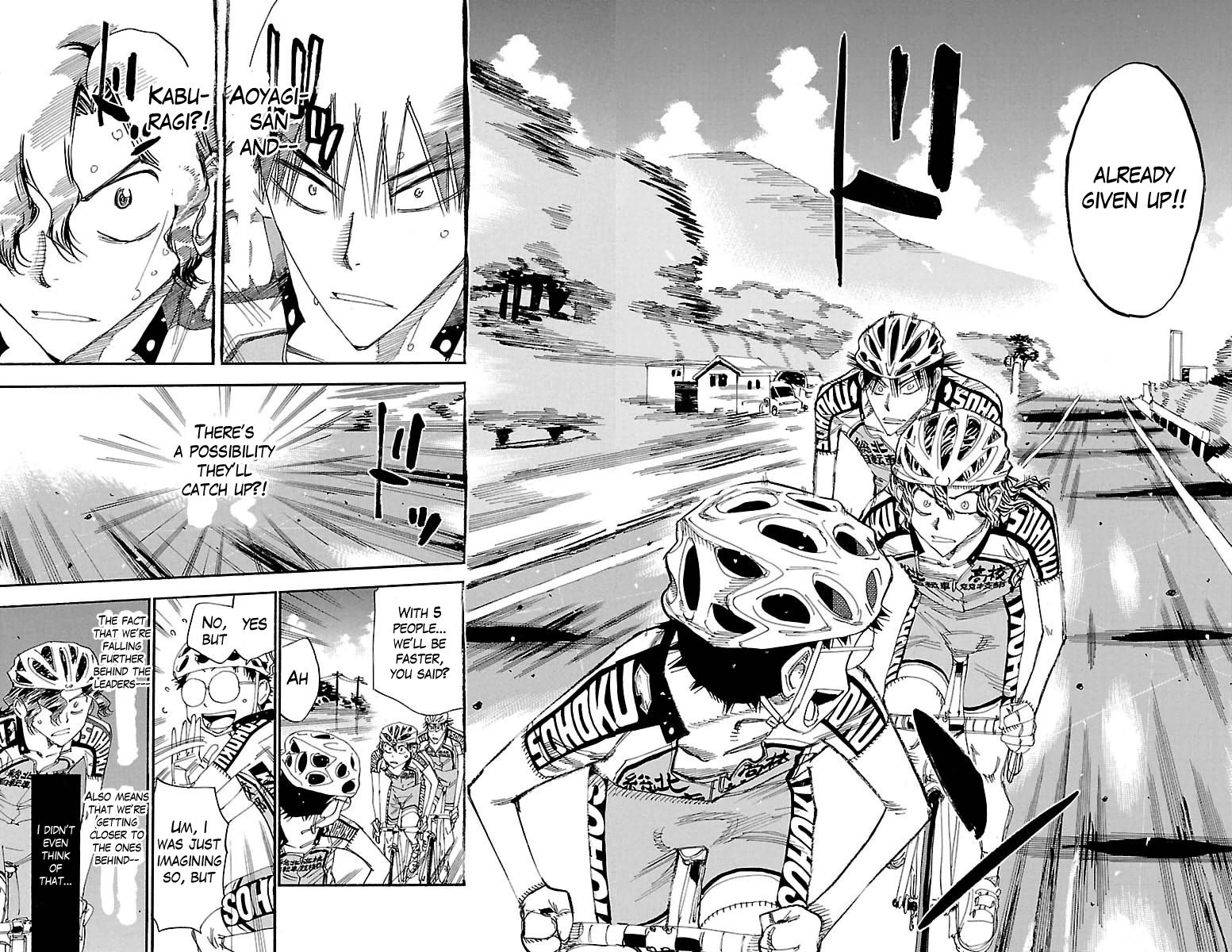 Yowamushi Pedal - Chapter 387