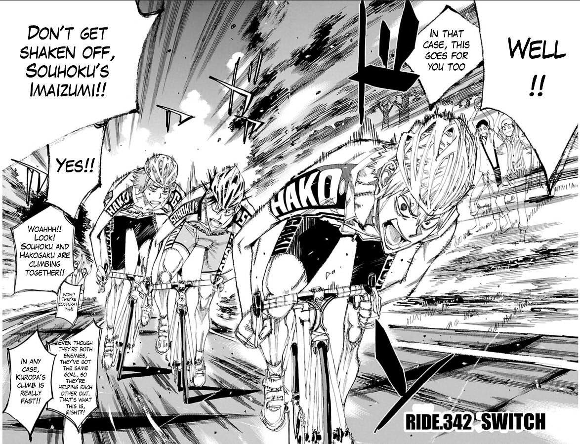 Yowamushi Pedal - Chapter 342 : Switch