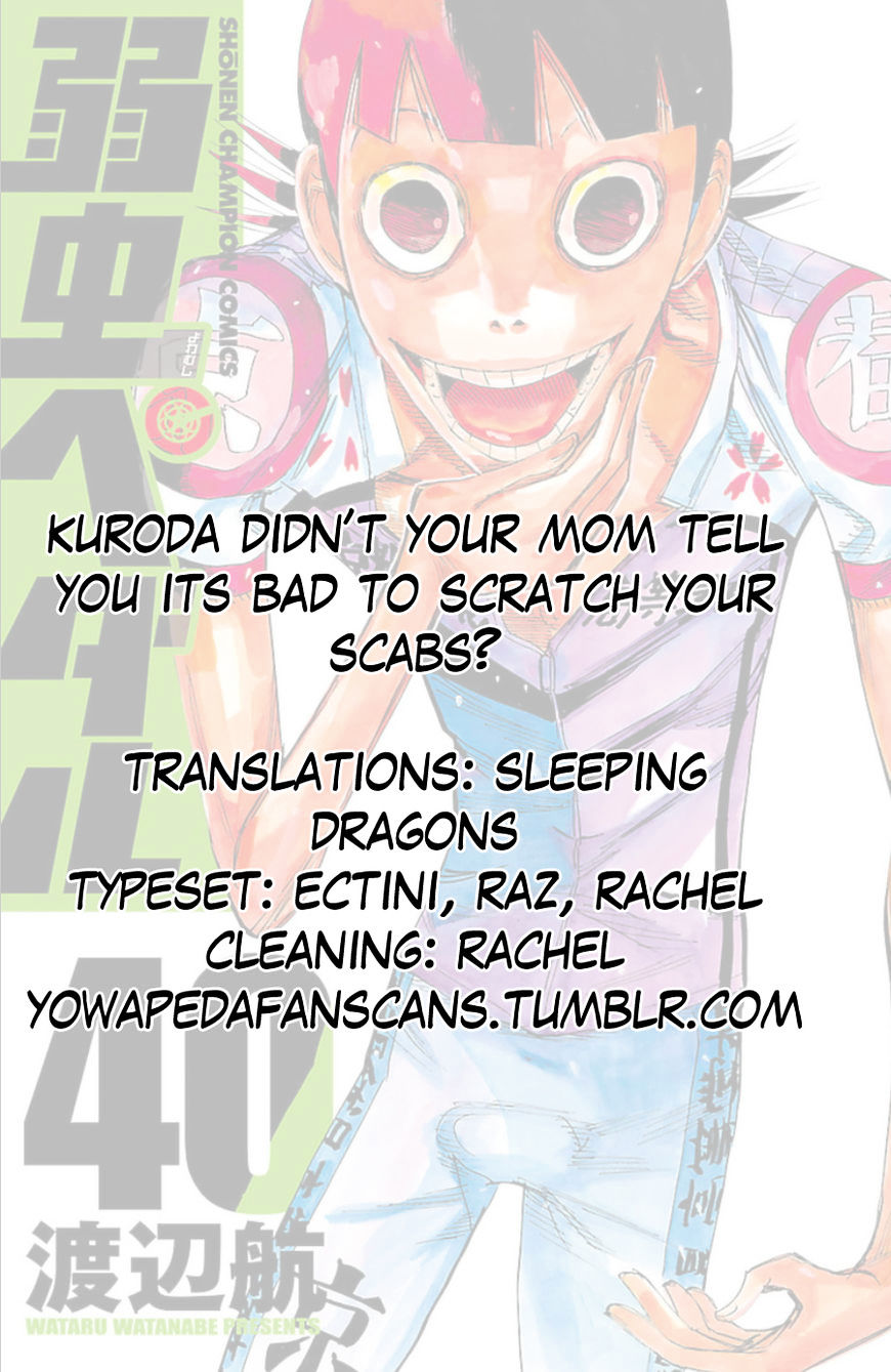 Yowamushi Pedal - Chapter 342 : Switch