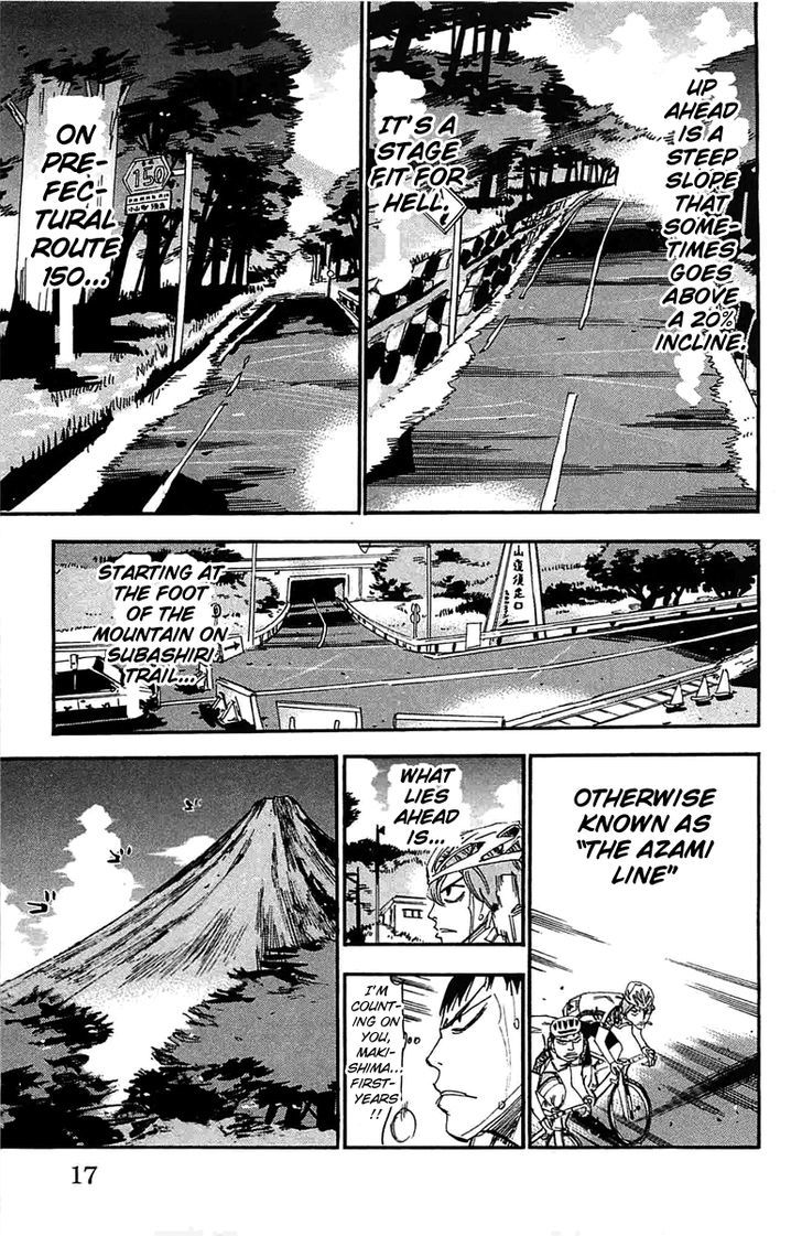 Yowamushi Pedal - Vol.23 Chapter 191 : The Trusted Four