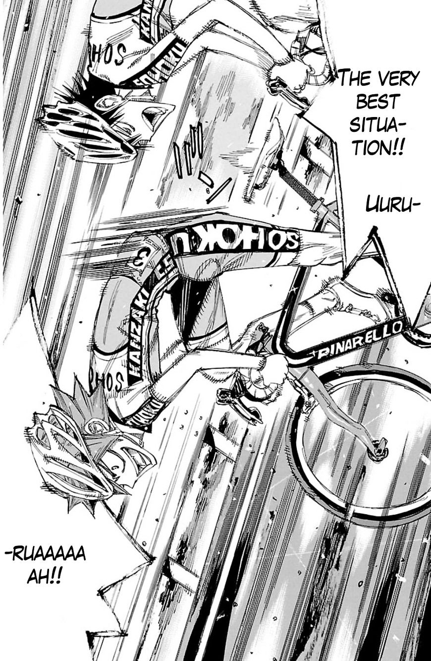 Yowamushi Pedal - Chapter 334 : Super Wavering Downhill!!