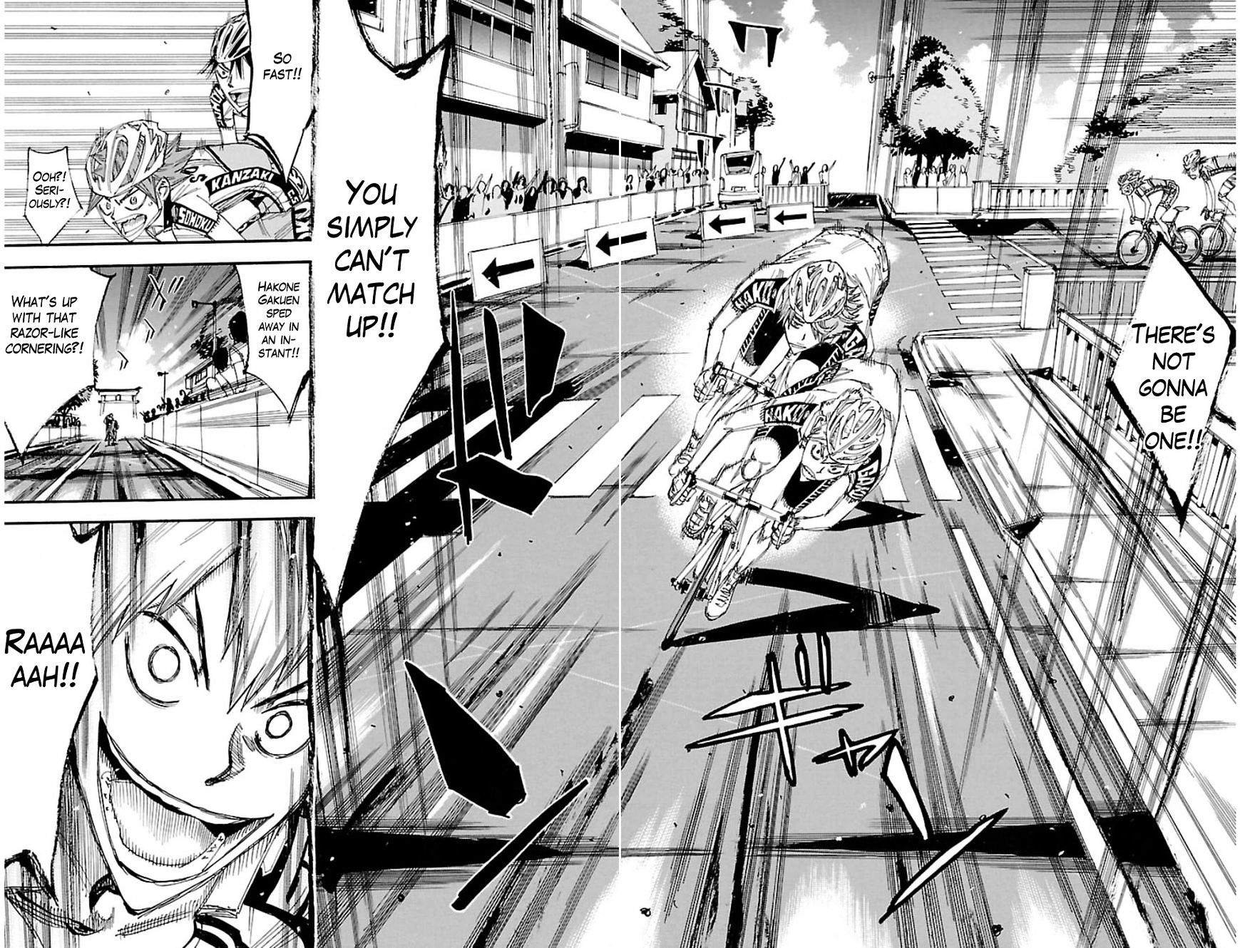 Yowamushi Pedal - Chapter 334 : Super Wavering Downhill!!