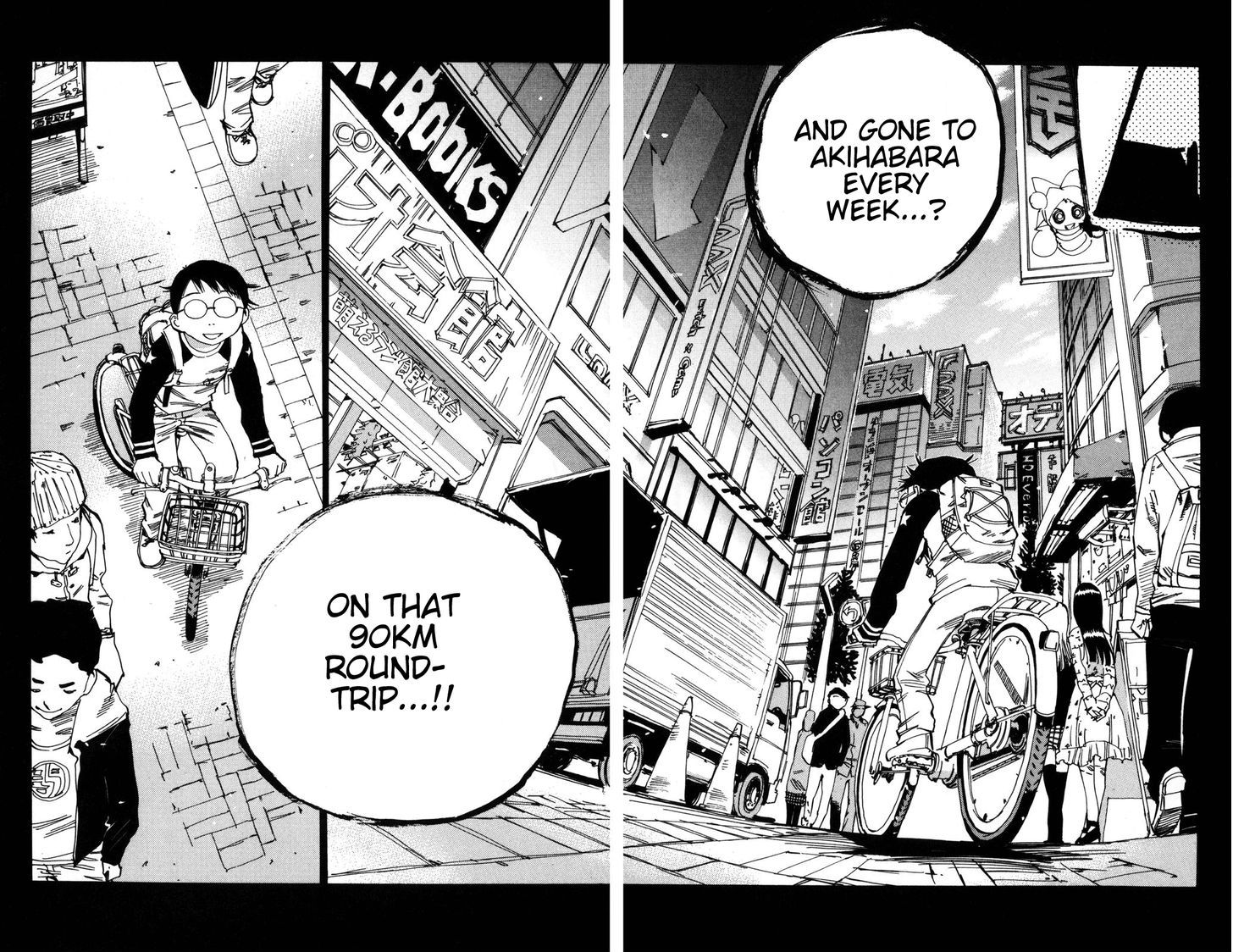 Yowamushi Pedal - Vol.1 Chapter 7 : You Went To Akiba On That Bike