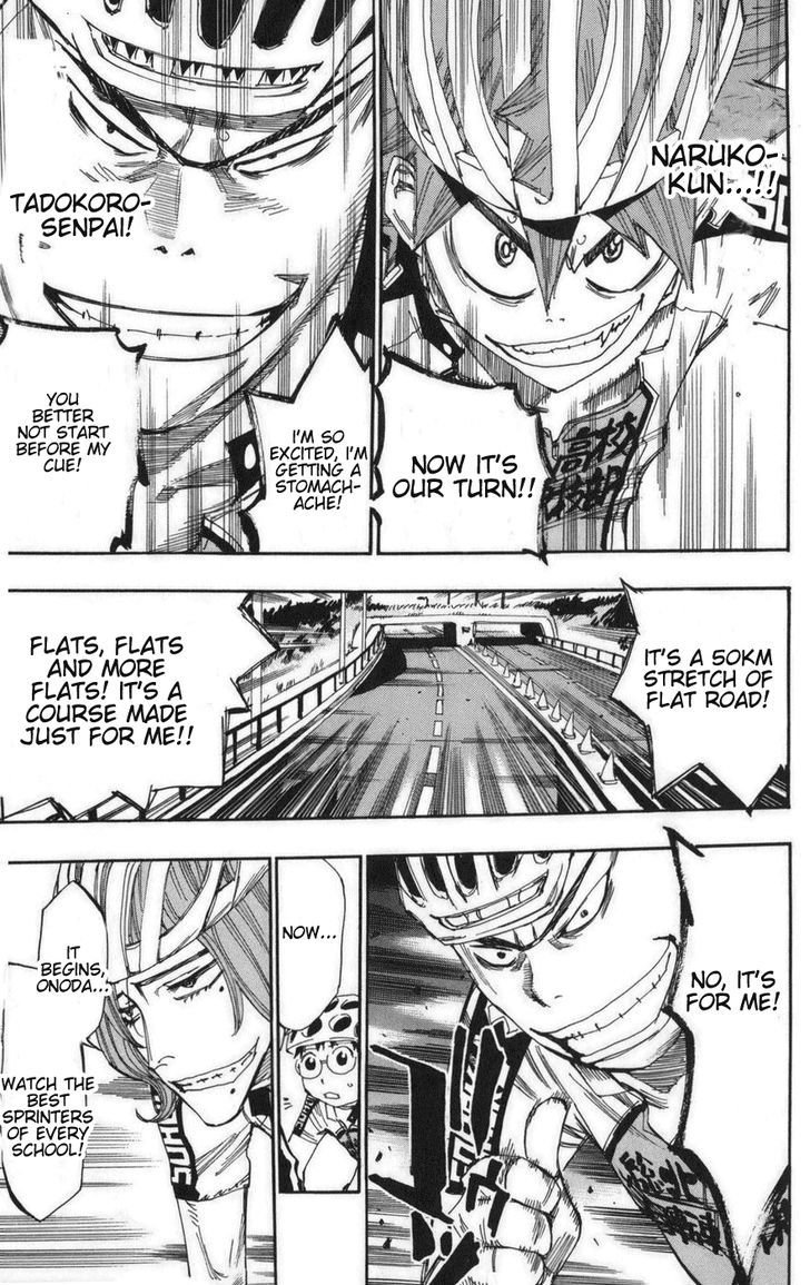 Yowamushi Pedal - Vol.9 Chapter 76 : Top Sprinter!