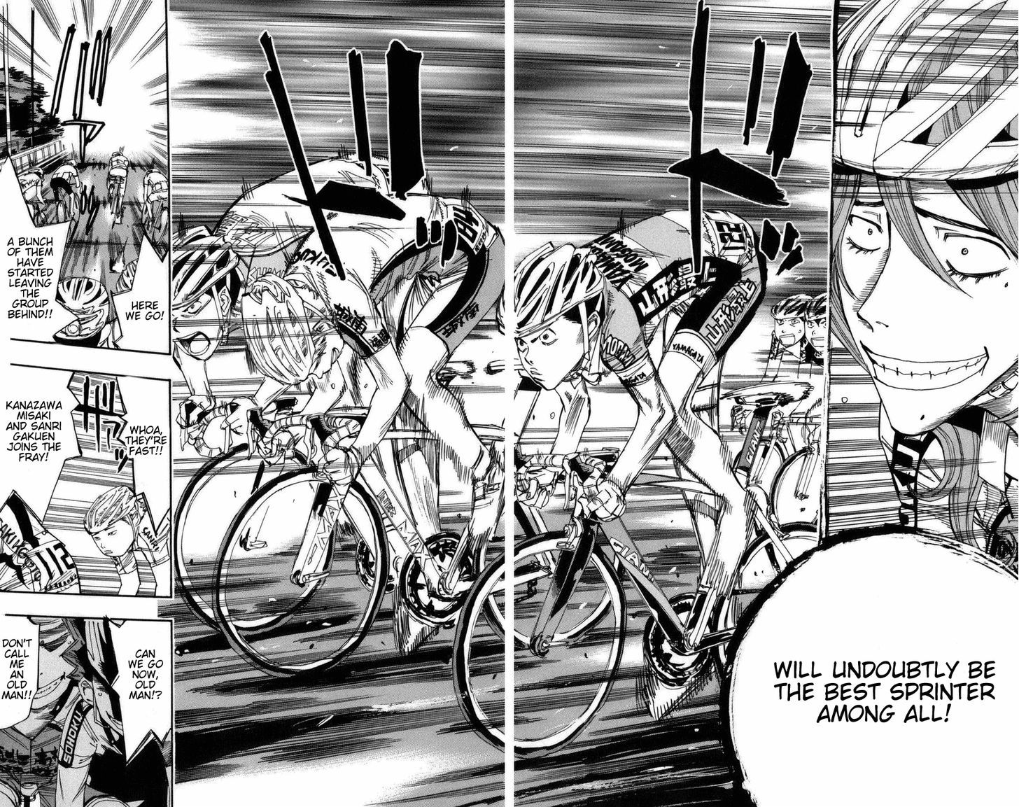 Yowamushi Pedal - Vol.9 Chapter 76 : Top Sprinter!