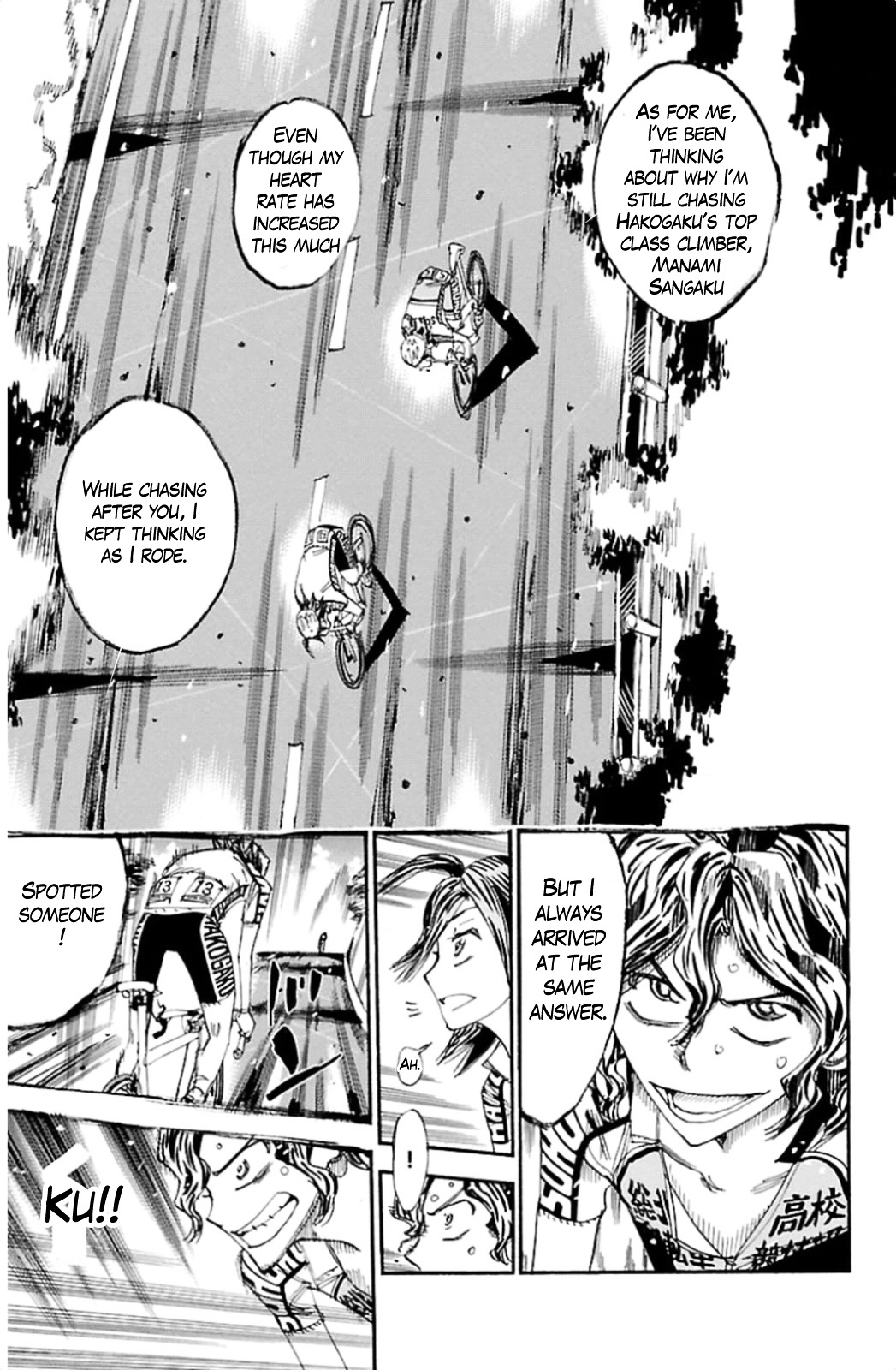 Yowamushi Pedal - Vol.37 Chapter 320 : Teshima S Challenge!!