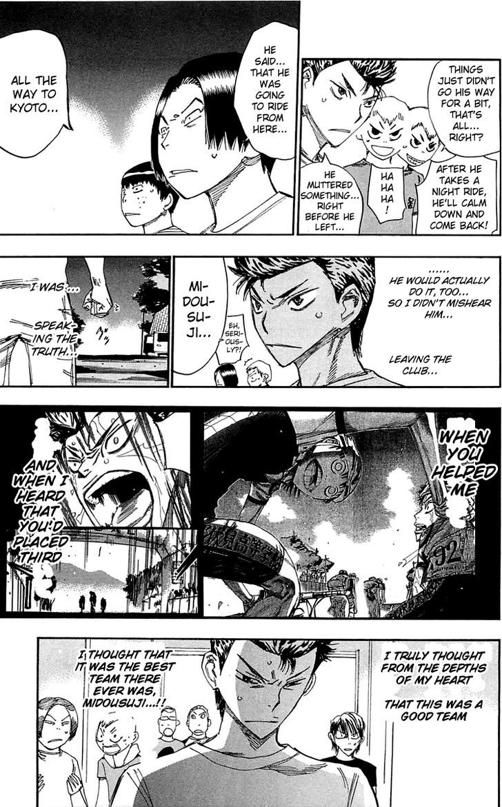 Yowamushi Pedal - Vol.19 Chapter 156 : Midousuji S Decision