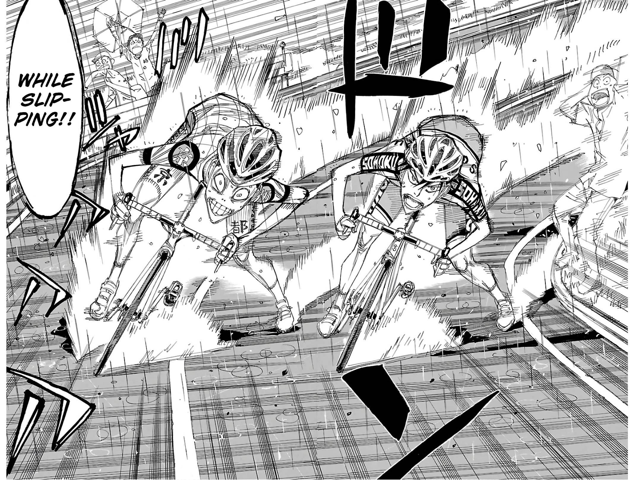 Yowamushi Pedal - Chapter 505: The Rainy Downhill