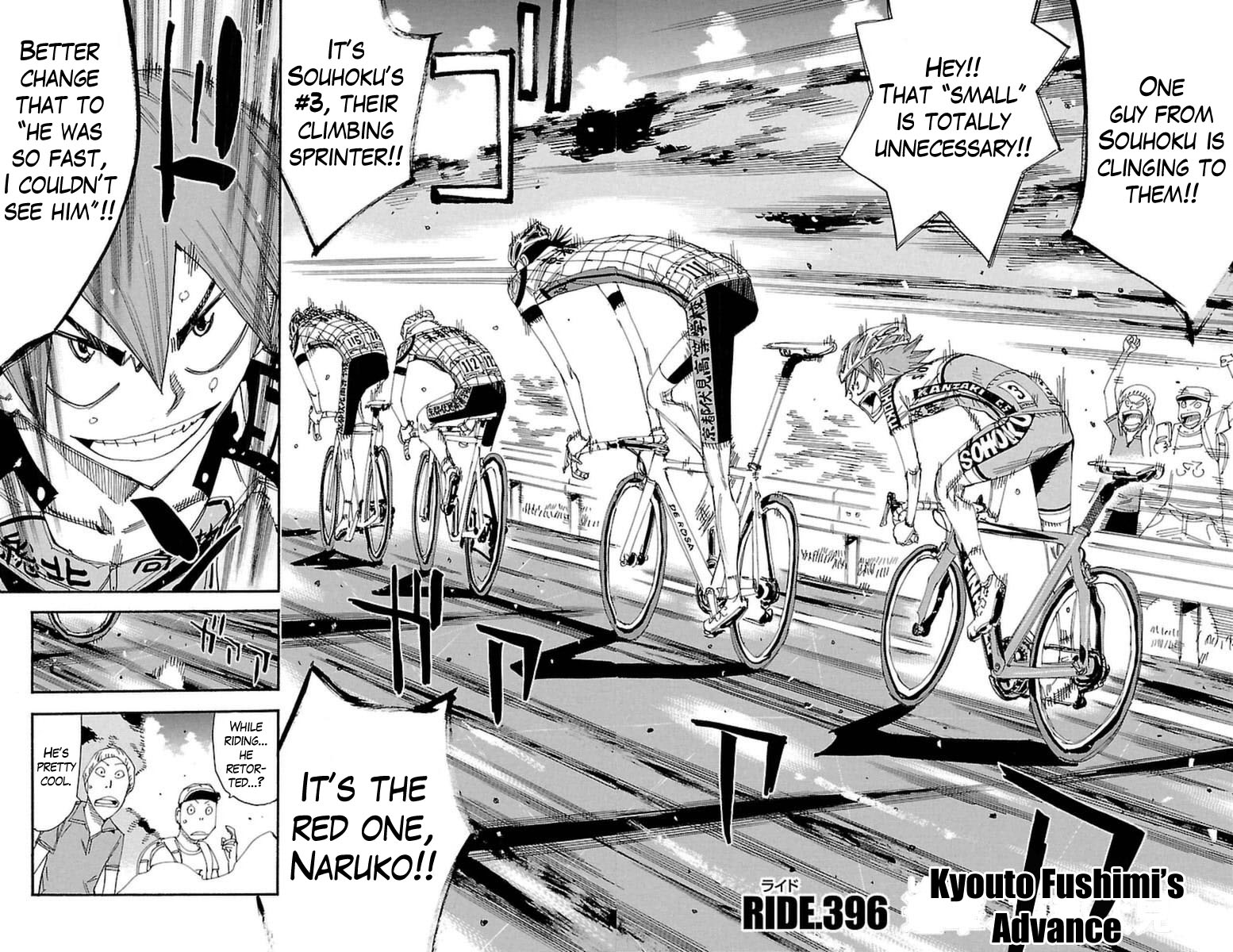 Yowamushi Pedal - Chapter 396