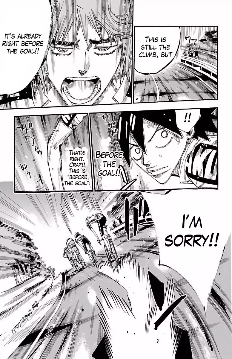 Yowamushi Pedal - Chapter 400: Onoda Sakamichi