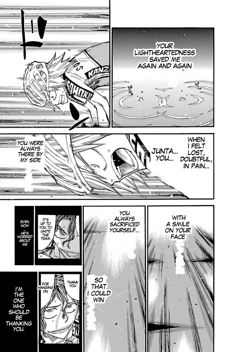 Yowamushi Pedal - Vol.52 Chapter 446: Aoyagi's Last Wish