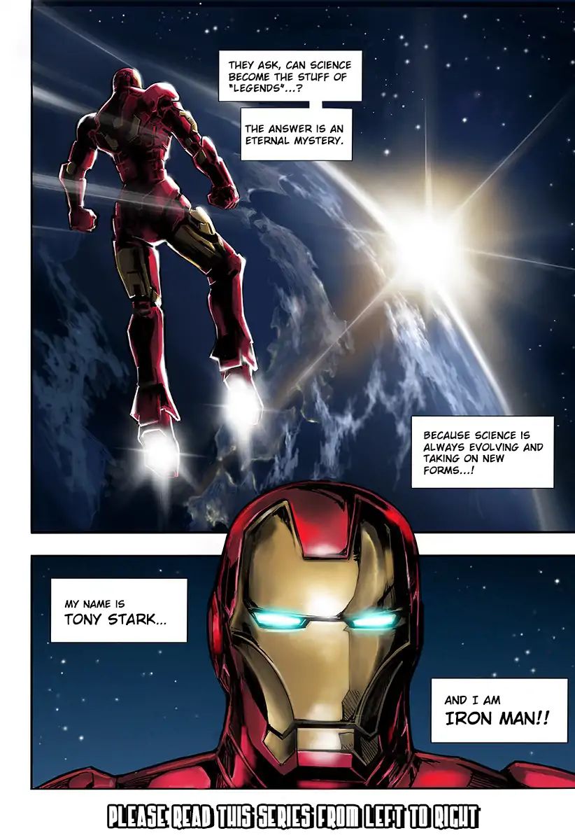 Secret Reverse: Marvel + Jump Collaboration - Chapter 1: Iron Man