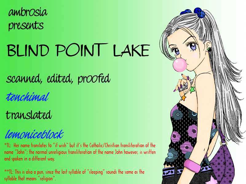 Blind Point Lake - Vol.1 Chapter 2 : Back Roads