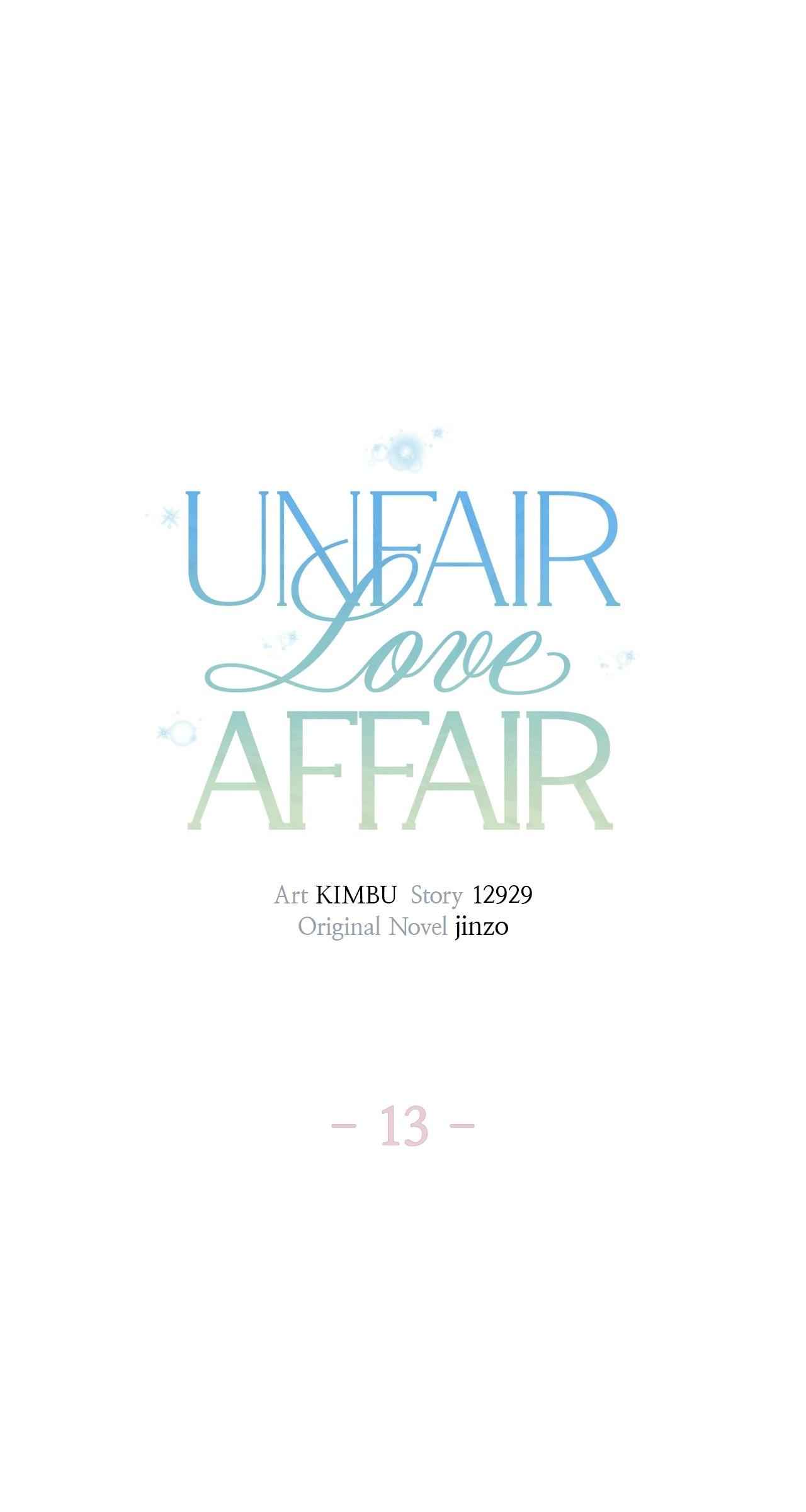 Unfair Love Affair - Chapter 13