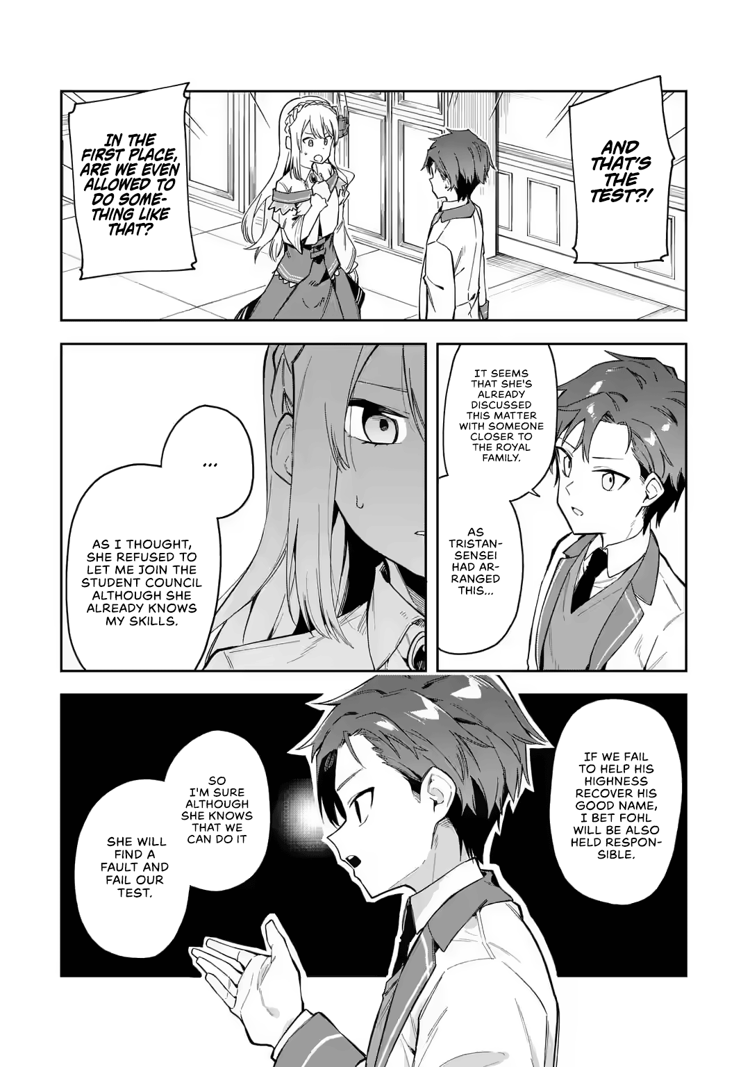 Akuyaku Reijou No Shitsuji-Sama Hametsu - Chapter 18: Student Council's Tests